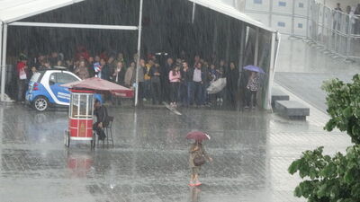 İstanbul'da gök delindi!
