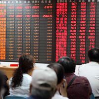 Ticaret savaşı, Çin borsasını durduramadı