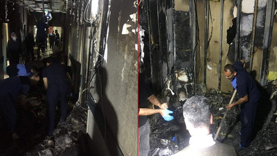 Akılalmaz olay! Hasta yakını doktorun odasını kundakladı