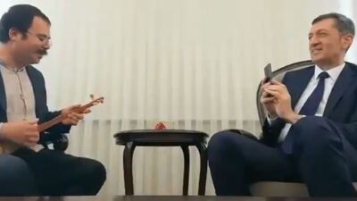 Bakan Selçuk o anları saniye saniye kaydetti!