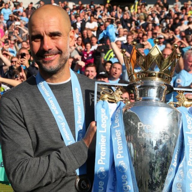 Manchester City'yle üst üste ikinci şampiyonluğunu kazanan Pep Guardiola: Bu en zoruydu
