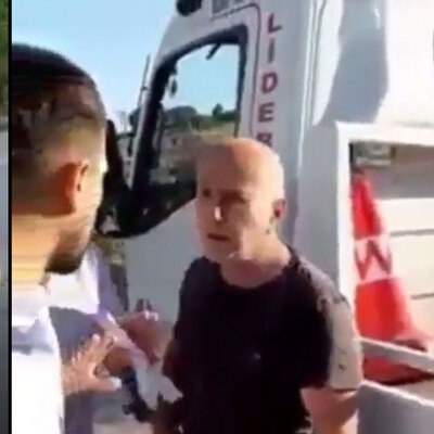 Yolunu kesip kurtardılar!