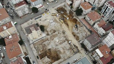 8 bina yerle bir olmuştu! Hızla dönüştü!