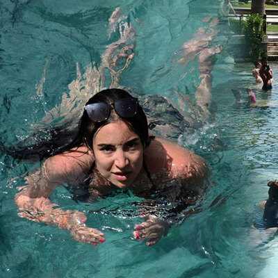 Şifa havuzu! Suyu dört mevsim 36 derece!