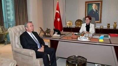 Mansur Yavaş'tan Akşener'e ziyaret