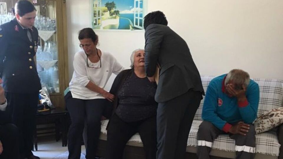 Şehit evinde acı tesadüf!