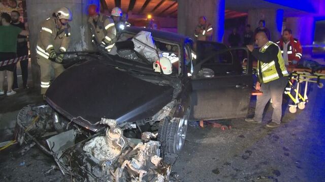 Bakırköy'de trafik kazası: 2 yaralı