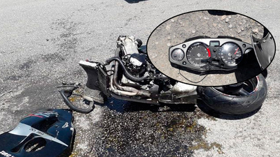 Korkunç kaza! İbre 280'de takıldı