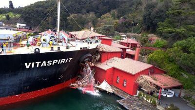 Yalıya çarpan geminin sahibinin cezası belli oldu