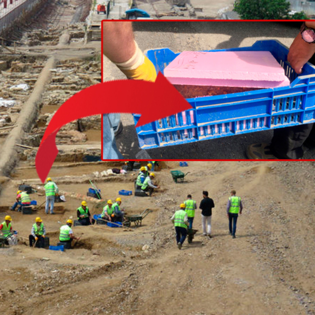 Haydarpaşa Garı'ndaki kazılarda bulundu!