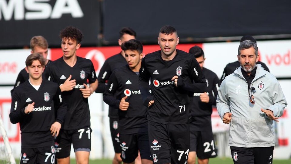 Beşiktaş'ta Trabzon mesaisi başladı