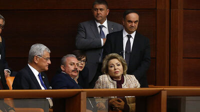 TBMM Başkanı Şentop'un kabulleri