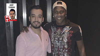 Ünlü futbolcunun gece turu