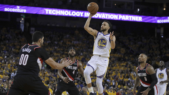 Warriors Batı finaline hızlı başladı