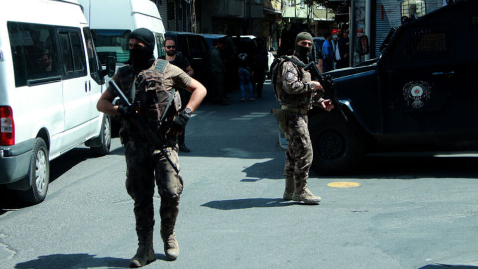 Okmeydanı'nda terör operasyonu