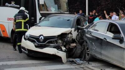 Yasak yolda midibüs dehşeti!