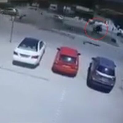 İki kişinin öldüğü feci kaza kamerada!