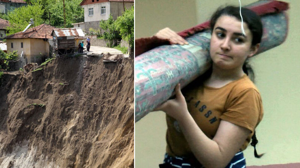 Gözyaşları içinde tahliye!