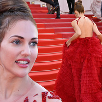 Cannes'da ilgi odağı oldu