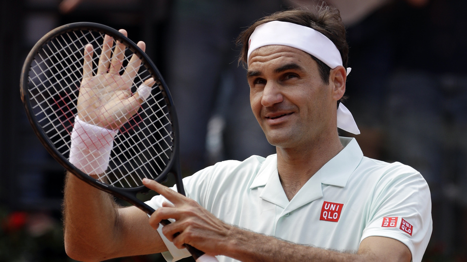Federer İtalya Açık'tan çekildi