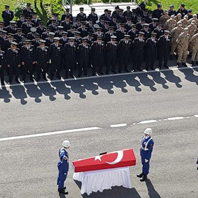 Arama kurtarma şehitlerine veda!