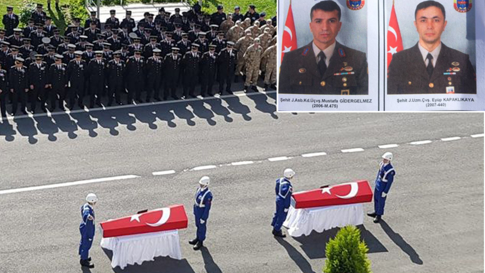 Arama kurtarma şehitlerine veda!