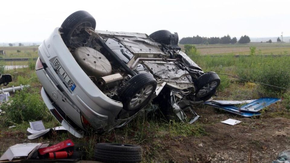 Saray'da feci kaza kameralarda