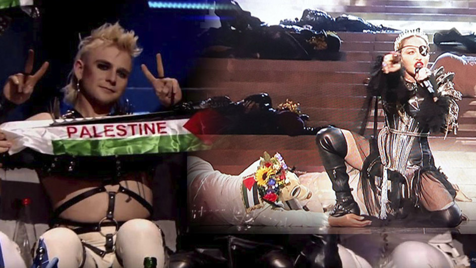 İsrail'deki Eurovision finaline Filistin damgası