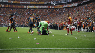 TT Stadı'nda ortalık karıştı!