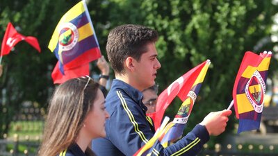 F.Bahçe'den Ata'ya Saygı Yürüyüşü