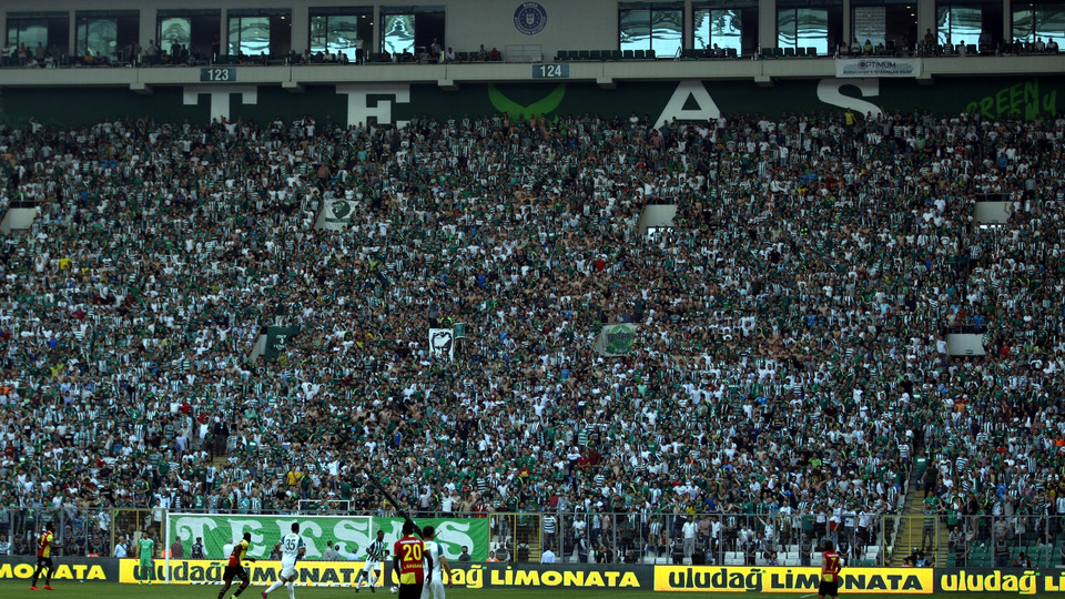 Bursaspor'da seyirci rekoru kırılamadı