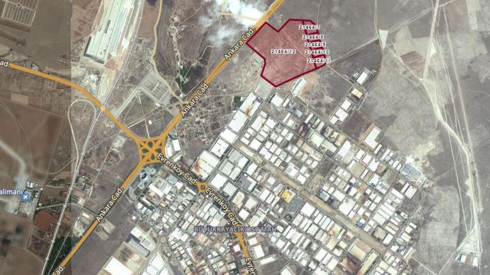 Hazır giyim devine dev arazi