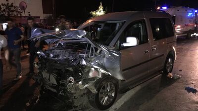 Sakarya'da feci kaza!