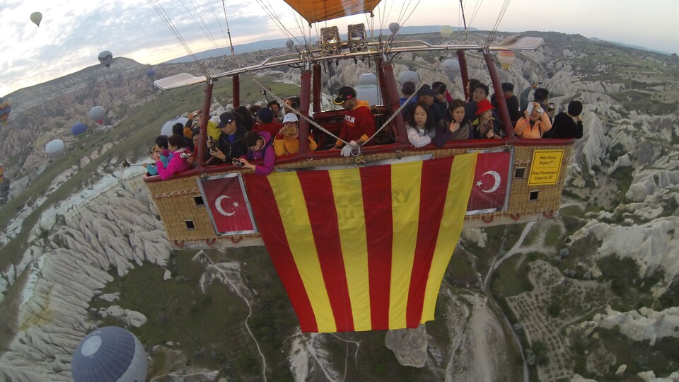 Gökyüzünde şampiyonluk coşkusu