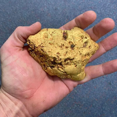 Metal dedektörüyle bulundu!