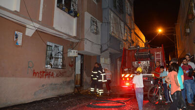 Komşusunun kızını kaçırdı, evi kundaklandı!