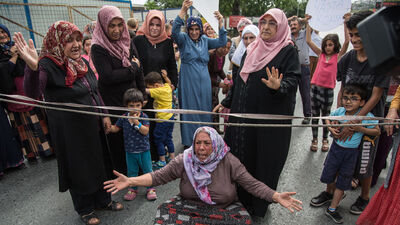 Annelerden "uyuşturucu" karşıtı eylem!