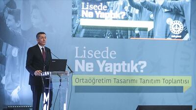 Lise sistemine yerlilik ve millilik damgası!