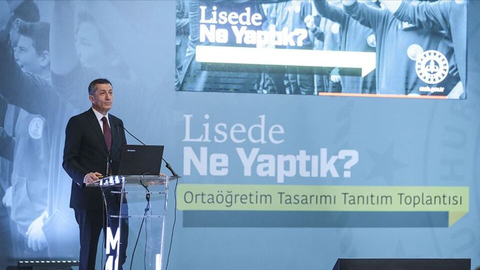 Lise sistemine yerlilik ve millilik damgası!