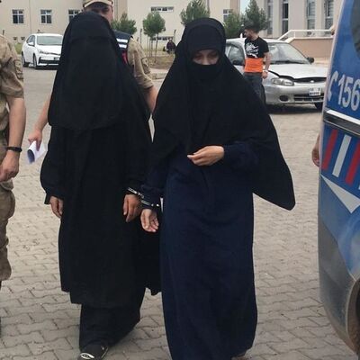 Suriye sınırında yakalandılılar