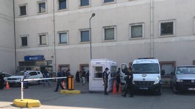 Hastanedeki saldırı anı kamerada!