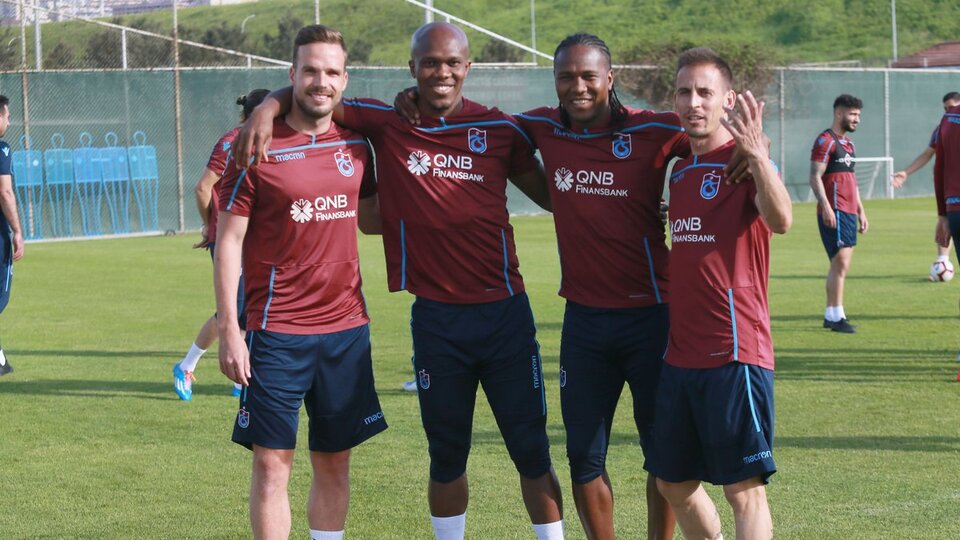 Trabzon'da Rizespor maçı hazırlıkları