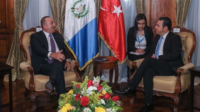 Dışişleri Bakanı Çavuşoğlu Guatemala'da