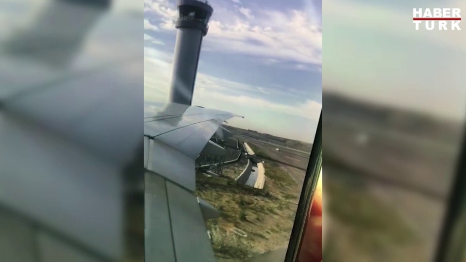 İstanbul Havalimanı'nda talihsiz kaza
