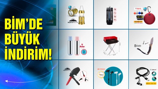 BİM 24 Mayıs Aktüel ürünler kataloğu yayımlandı!