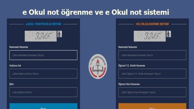 e okul veli bilgilendirme sistemi girişi 2019