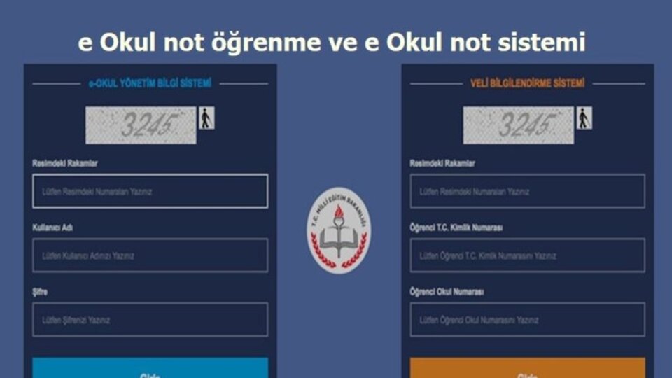 e okul veli bilgilendirme sistemi girişi 2019