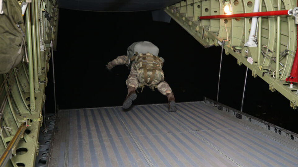 'Yarasa komandolar' tatbikatta!