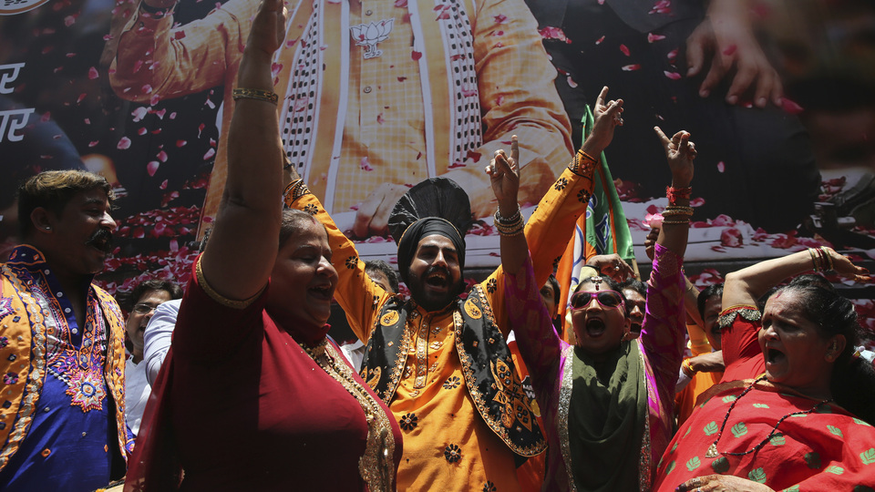 Hindistan'da seçim sonucu belli oldu!