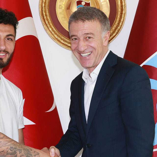 Trabzonspor'da imza!